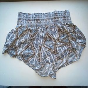 Large REWASH Boho Junior Shorts.